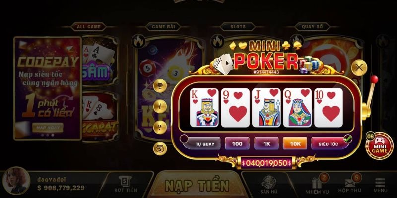 Các tựa game đổi thưởng ấn tượng tại luckywin